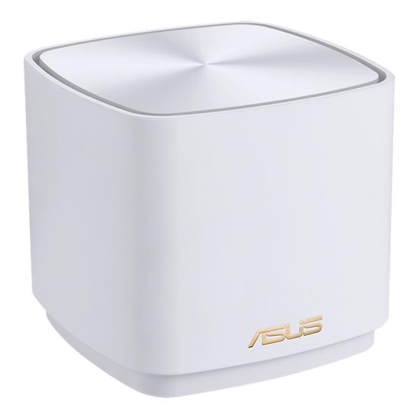 Роутер ASUS XD5 (W-1-PK)//1 access point, 802.11b/g/n/ac/ax, 574 + 1201Mbps, 2,4 + 5 gGz, white ; 90IG0750-MO3B60