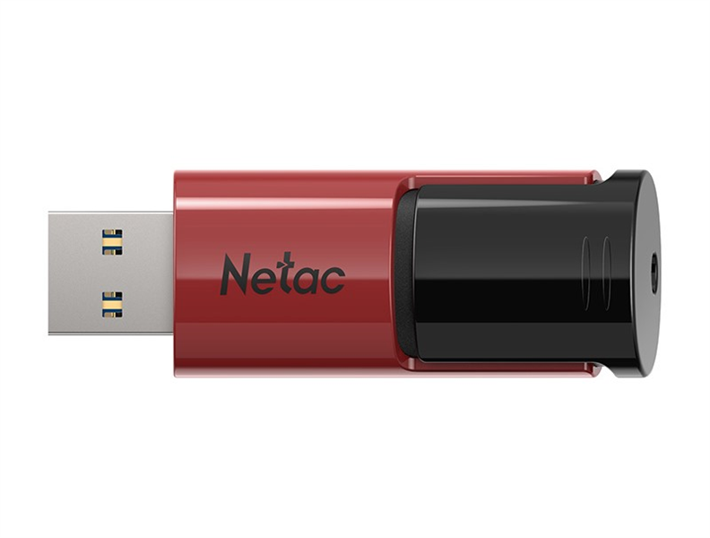 Носитель информации Netac U182 Red 256GB USB3.2 Flash Drive, retractable (replaced NT03U182N-256G-30RE)