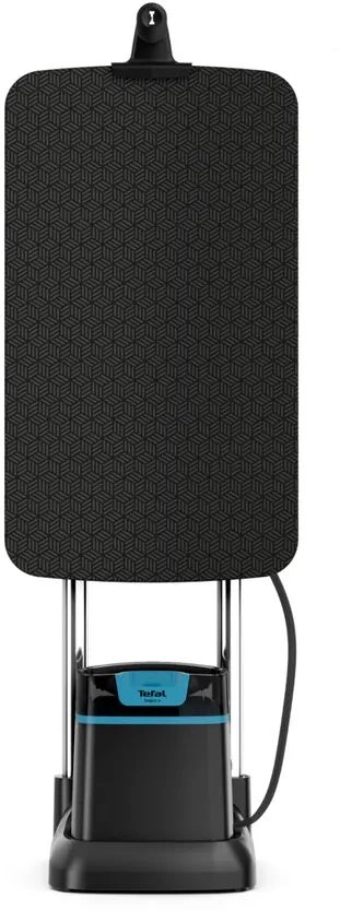 Отпариватель напольный Tefal Ixeo+ QT1511E0 2980Вт черный/голубой Отпариватель напольный Tefal Ixeo+ QT1511E0 2980Вт черный/голубой