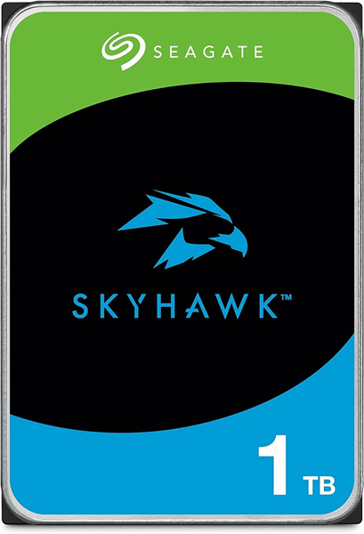 Жесткий диск Seagate Skyhawk HDD 3.5" SATA 1Tb, 5900 rpm, 256Mb buffer, 512e/4Kn, CMR, ST1000VX013, 1 year, (analog ST1000VX005) Жесткий диск Seagate Skyhawk HDD 3.5" SATA 1Tb, 5900 rpm, 256Mb buffer, 512e/4Kn, CMR, ST1000VX013, 1 year, (analog ST1000VX005)