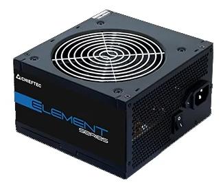 Блок питания Chieftec Element ELP-500S Bulk (ATX 2.3, 500W, 85 PLUS, Active PFC, 120mm fan) OEM
