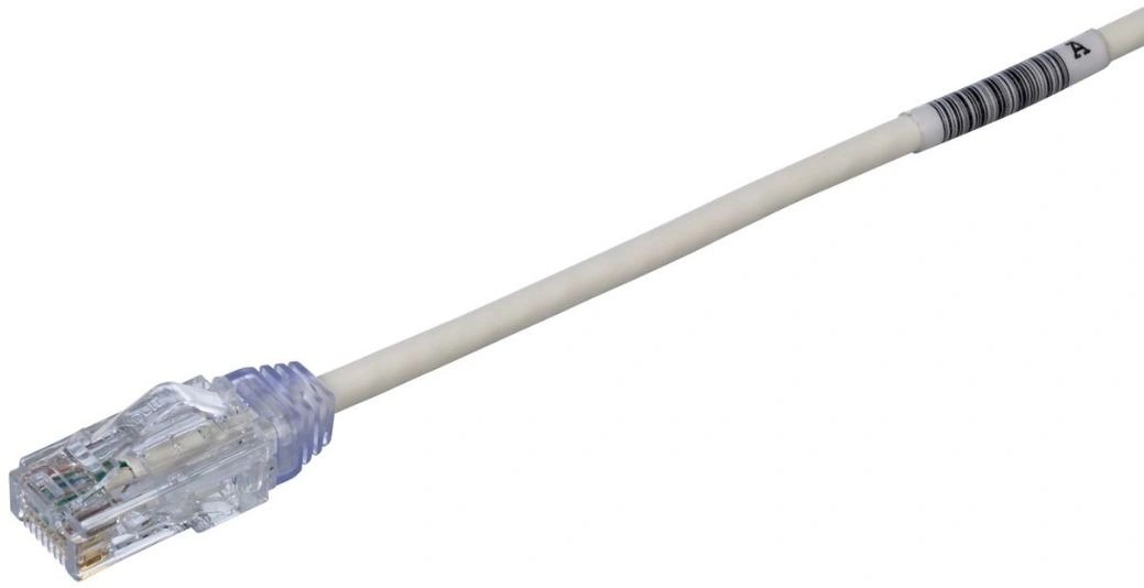 Патч-корд Panduit UTPSPL5MY UTP RJ-45 вил.-вилка RJ-45 кат.6 5м белый LSZH Патч-корд Panduit UTPSPL5MY UTP RJ-45 вил.-вилка RJ-45 кат.6 5м белый LSZH