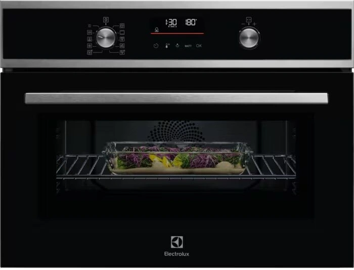 Встраиваемый духовой шкаф Electrolux/ Компактный духовой шкаф с СВЧ 45 см, 43 л,14 режимов,нержавеющая сталь Встраиваемый духовой шкаф Electrolux/ Компактный духовой шкаф с СВЧ 45 см, 43 л,14 режимов,нержавеющая сталь