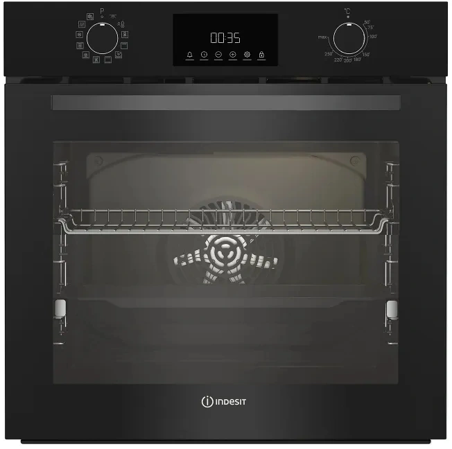 Духовой шкаф Электрический/ Духовой шкаф Электрический Indesit IBFTE 3841 J BL черный Духовой шкаф Электрический/ Духовой шкаф Электрический Indesit IBFTE 3841 J BL черный