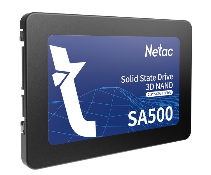 Ssd накопитель Netac SSD SA500 240GB 2.5 SATAIII 3D NAND, R/W up to 520/450MB/s, TBW 120TB, 3y wty