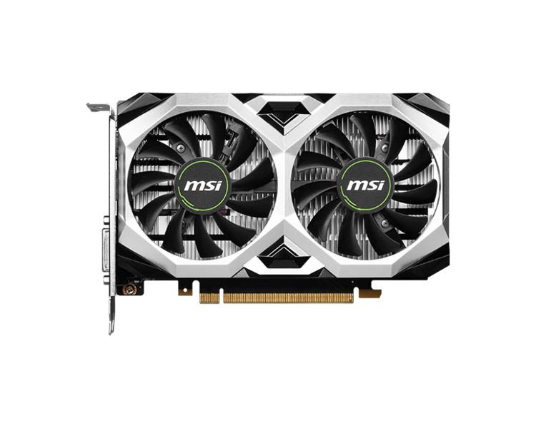 Видеокарта MSI GeForce GTX 1630 VENTUS XS 4G OC VER 10 PCI-E/GeForce GTX 1630 VENTUS XS 4G OC/DL-DVI-D/DP/HDMI/ATX/DUAL FAN/OC/4G G6/268X196X63MM