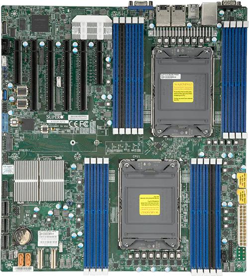 Материнская плата Supermicro Motherboard 2xCPU X12DPi-N6 3rd Gen Xeon Scalable TDP 270W/ 16xDIMM/14xSATA/ C621A RAID 0/1/5/10/ 2x1Gb/4xPCIex16, 2xPCIex8/M.2Bulk