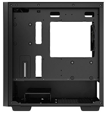 Корпус Deepcool MATREXX 40 без БП, боковое окно (закаленное стекло), черный, MICRO ATX/MINI-ITX