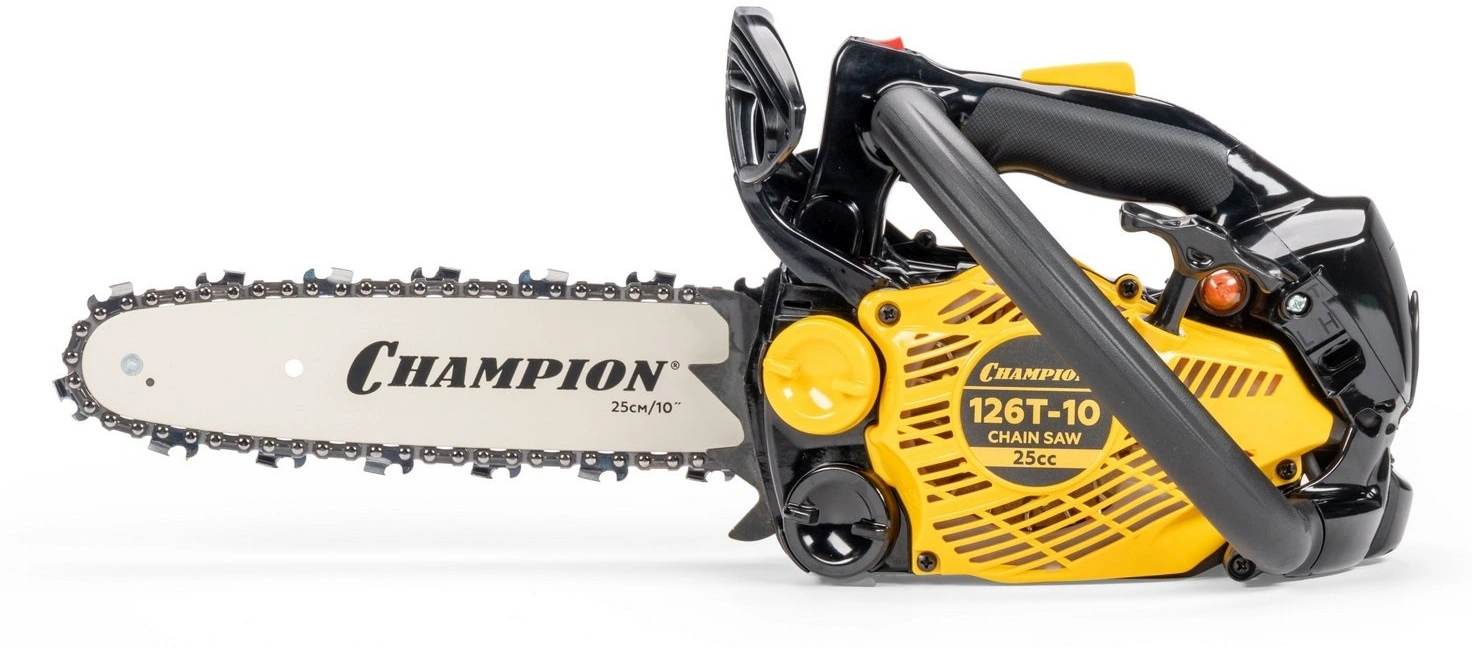 Бензопила Champion 126T-10 1150Вт 1.54л.с. дл.шины:10" (25cm) Бензопила Champion 126T-10 1150Вт 1.54л.с. дл.шины:10" (25cm)
