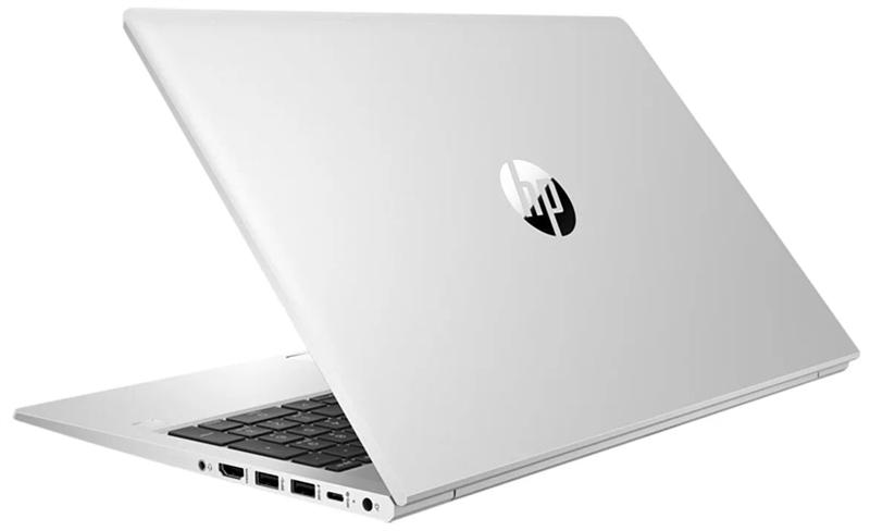 Ноутбук без сумки HP Probook 450 G9 Core i5-1235U 15.6" FHD (1920X1080) AG 8Gb DDR4 (2x4GB),512Gb SSD, FPR,51Wh LL,nVidia GeForce MX570 2GB,1,8kg,1y,Silver DOS KB Eng/Rus