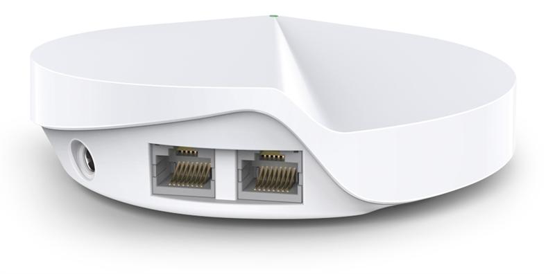  TP-Link Deco M5(3-pack), AC1300 Домашняя Mesh Wi-Fi система, 3 устройства, до 400 Мбит/с на 2,4 ГГц + до 867 Мбит/с на 5 ГГц, 4 встр. антенны, 2 гиг. порта (автоопределение WAN/LAN)