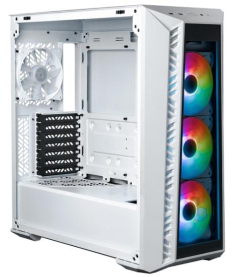 Корпус Cooler Master MasterBox 520 WHITE U3x1, U3.1type Cx1, Audio, ARGB fanx3, front TG panel