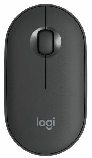 Мышь Logitech Wireless Mouse Pebble 2 M350s, Bluetooth, GRAPHITE, [910-007015]