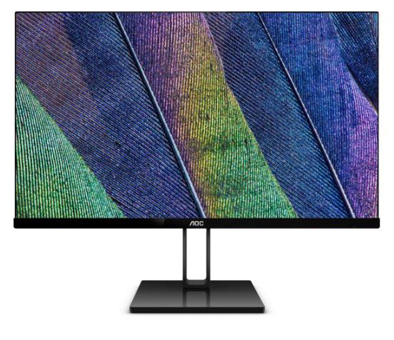 Монитор 23,8" AOC 24V2Q 1920x1080 IPS WLED 16:9 4ms HDMI DP 1000:1 50M:1 178/178 250cd Black