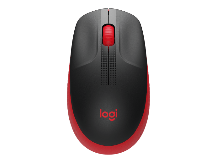 Мышь Logitech Wireless Mouse M190, Red, [910-005908]
