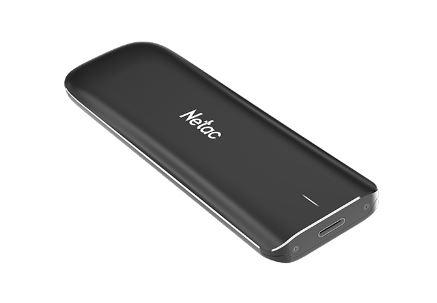 Ssd накопитель Netac ZX Black 250GBUSB 3.2 Gen 2 Type-C External SSD, R/W up to 1050MB/950MB/s, with USB C to A cable and USB C to C cable 3Y wty