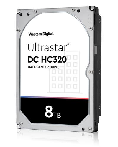 Жесткий диск Western Digital Ultrastar DC HC320 HDD 3.5" SATA 8Tb, 7200rpm, 256MB buffer, 512e (HUS728T8TALE6L4 HGST), 1 year