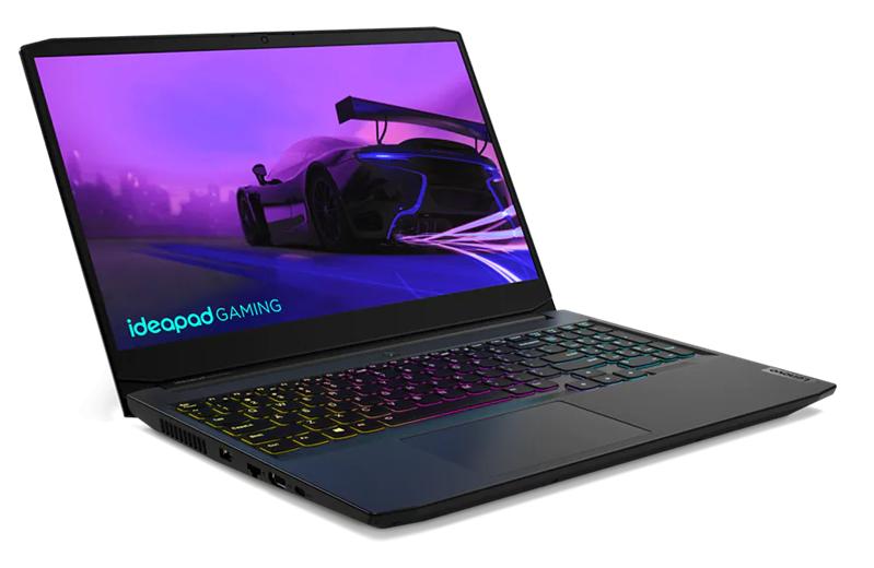 Ноутбук Lenovo IdeaPad Gaming 3 15IHU6 15.6 FHD (1920x1080)IPS 250N 60Hz, i5-11300H, 8GB DDR4 3200, 512GB SSD M.2, RTX3050 4GB, WiFi, BT, TPM2, HD Cam, 170W Slim Tip, Win11Home64 ENG, 1Y, 2.25kg