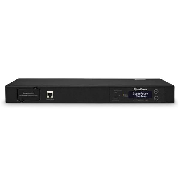 Панель питания распределительная CyberPower ATS PDU20MHVIEC10AT Metered 1U type, 16Amp, plug IEC 320 C20, (8) IEC 320 C13