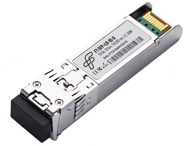 Трансивер FiberTrade модуль SFP+ , 10Гб/с, 1310нм, SMF, 10км, прошивка Huawei (аналог 02313URK, OSX010000)