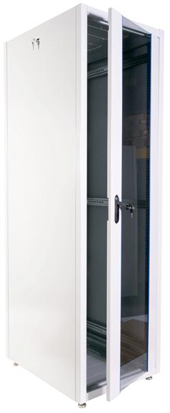 Шкаф телекоммуникационный напольный ЭКОНОМ 42U (600  600) дверь стекло, дверь металл