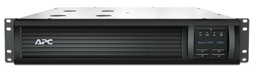 Источник бесперебойного питания APC Smart-UPS 1500VA/1000W, RM 2U, Line-Interactive, LCD, Out: 220-240V 4xC13 (2-Switched), SmartSlot, USB, HS User Replaceable Bat, Black, 1 year warranty (REP:  (незначительное повреждение коробки)