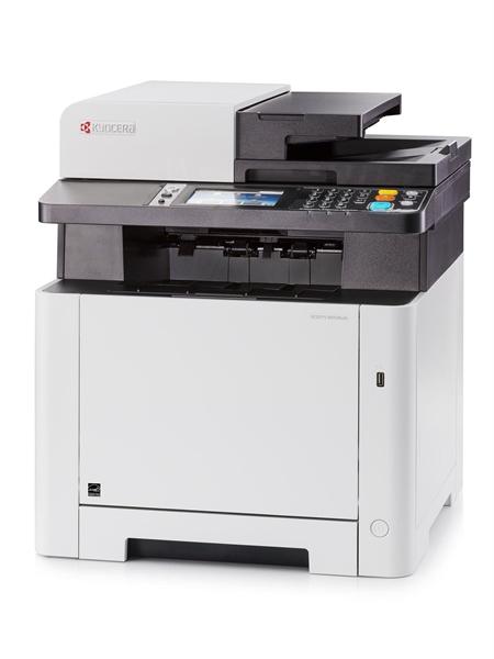  Kyocera ECOSYS M5526cdn, P/C/S, цв.лазерный, A4, 26 стр/мин, 1200x1200 dpi, 512 Мб, USB 2.0, Network, лоток 250 л., Duplex, автопод., старт.тонер 1200 стр.