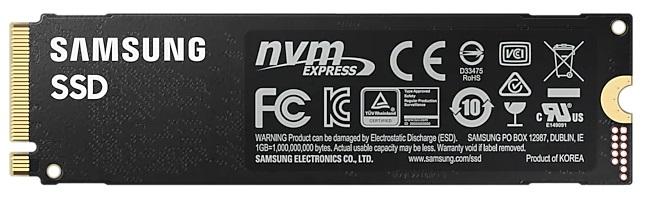 Тведотельный накопитель SSD M.2 (PCI-E NVMe) 1Tb Samsung 980 PRO (R7000/W5000MB/s) (MZ-V8P1T0BW analog MZ-V7P1T0BW) 1year