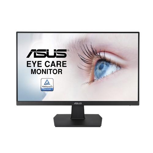 Монитор ASUS 23.8" VA24EHE IPS LED, 1920x1080, 5ms, 250cd/m2, 178°/178°, 100Mln:1, D-Sub, DVI, HDMI, 75Hz, Tilt, Adaptive-Sync, Blue Light Filter & Flicker free, Frameless, VESA, Black, 90LM0560-B01170 3 year