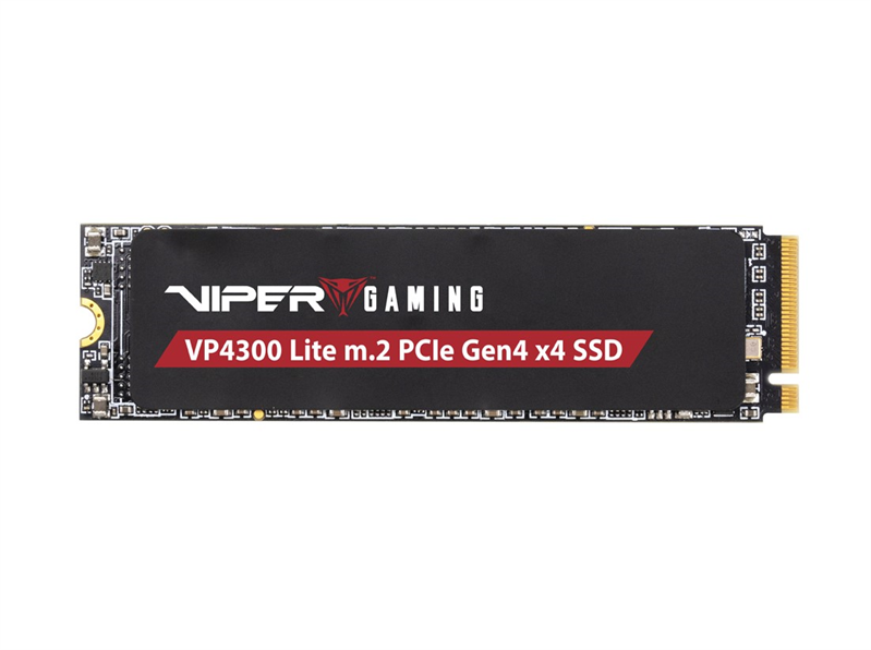 Твердотельный накопитель Patriot Viper VP4300 Lite 2TB M.2 2280 NVMe PCIe 4.0 x4 R7400/W6400 TBW 1600TB 3D NAND Твердотельный накопитель Patriot Viper VP4300 Lite 2TB M.2 2280 NVMe PCIe 4.0 x4 R7400/W6400 TBW 1600TB 3D NAND