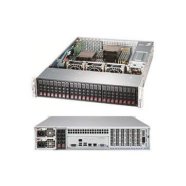 Серверная платформа Supermicro SuperStorage SSG-2029P-E1CR24H 2U noCPU(2)2rd Gen Xeon Scalable/TDP 205W/no DIMM(16)/ SATARAID HDD(24)SFF/2xM.2 NVMe 7xLP/2x10GbE/2x1200W