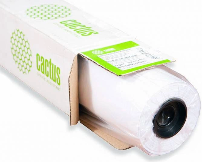 Бумага Cactus Eco CS-LFP80-1067457E 42"(A0+) 1067мм-45.7м/80г/м2/белый CIE155% для струйной печати втулка:50.8мм (2") (упак.:1рул)