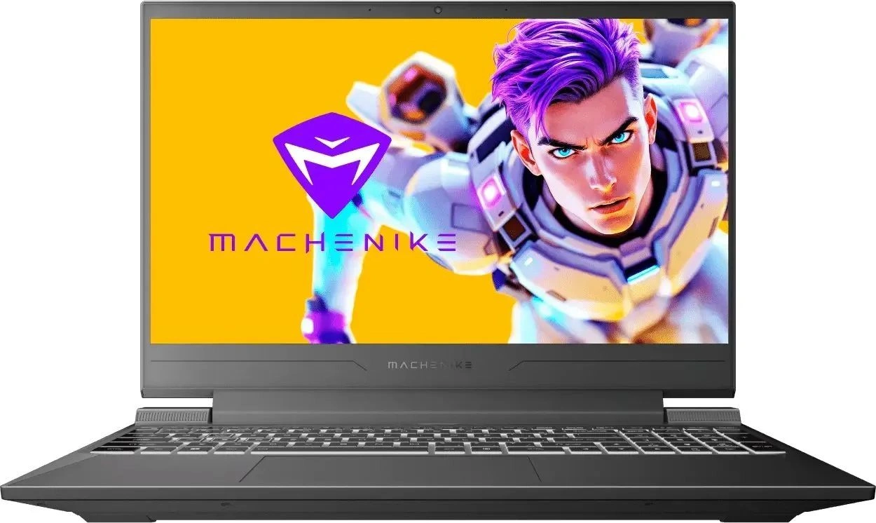Ноутбук Machenike StarX 15 Pulsar Core i5 12450H 16Gb SSD1Tb NVIDIA GeForce RTX4050 6Gb 15.6" IPS FHD (1920x1080) FreeDOS grey WiFi BT Cam (JJ00GN00KRU)