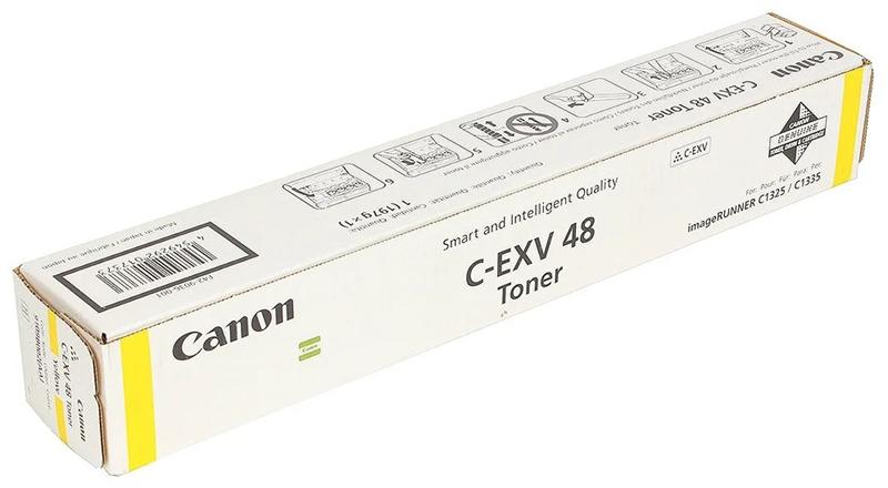  Тонер-картридж Canon C-EXV48 желтый для iR C1325iF/C1335iF (11 500 стр.)