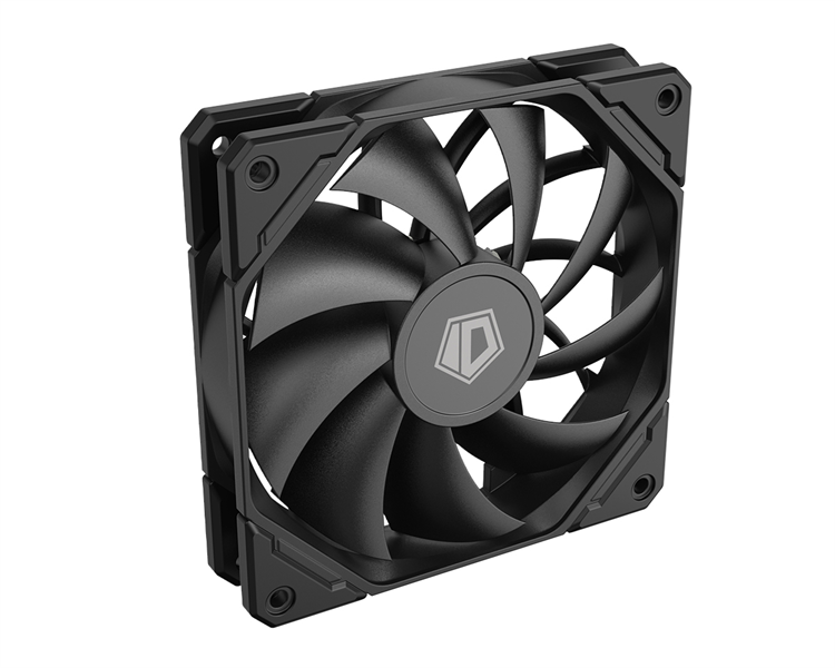 вентилятор ID-COOLING TF-12025-PRO BLACK 120x120x25мм (60шт./кор, PWM, резиновые углы, черный, 500-1800об/мин) BOX вентилятор ID-COOLING TF-12025-PRO BLACK 120x120x25мм (60шт./кор, PWM, резиновые углы, черный, 500-1800об/мин) BOX