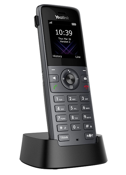 Трубка YEALINK DECT трубка W74H, экран 1.8", виброоповещение, FNR, BT, 3.5 mm, для W70B/W71P/W73P/W74P/W76P/W79P/W75/W80/W90, шт Трубка YEALINK DECT трубка W74H, экран 1.8", виброоповещение, FNR, BT, 3.5 mm, для W70B/W71P/W73P/W74P/W76P/W79P/W75/W80/W90, шт
