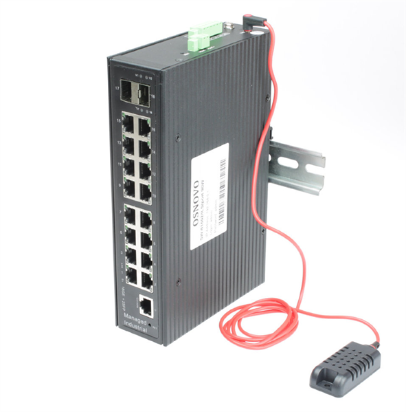 Промышленный PoE коммутатор Gigabit Ethernet OSNOVO SW-81602/ILS