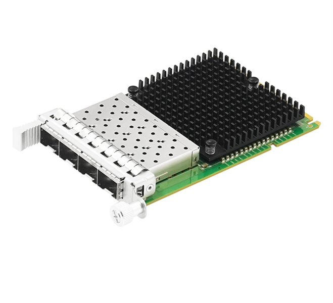 Сетевая карта LR-Link NIC OCP 3.0 4 x 25Gb SFP28, Intel E810 chipset