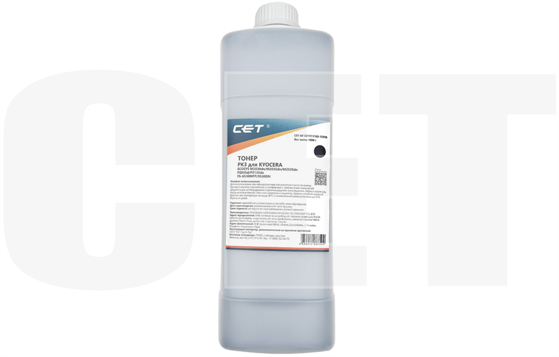 Тонеры и девелоперы Тонер PK3 для KYOCERA ECOSYS M2035DN/M2030DN/P2035D/P2135DN, TASKalfa 180/181/220/221 (CET), 1кг/бут, CET111102-1000B Тонеры и девелоперы Тонер PK3 для KYOCERA ECOSYS M2035DN/M2030DN/P2035D/P2135DN, TASKalfa 180/181/220/221 (CET), 1кг/бут, CET111102-1000B