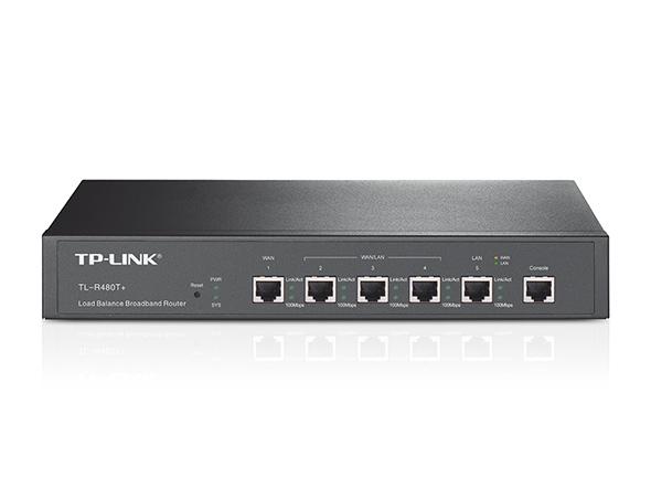  TP-Link TL-R480T+, 5-портовый Multi-WAN маршрутизатор для малого и среднего бизнеса
