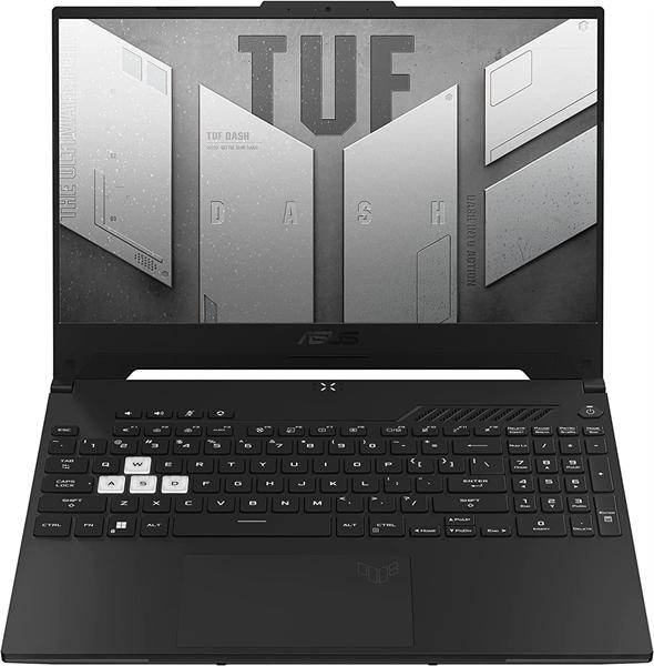 Ноутбук ASUS TUF Dash F15 FX517ZC-WS51 Core i5-12450H/8GB DDR5/512GB SSD/15.6" (1920x1080)144Hz /NVIDIA RTX 3050 4GB /Windows 11 Home EN/RU/EN Keyboard/Off Black/RU_EN_Keyboard