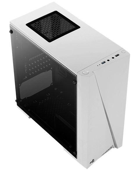 Корпус Aerocool Cylon Mini White (mATX, Window, без БП)