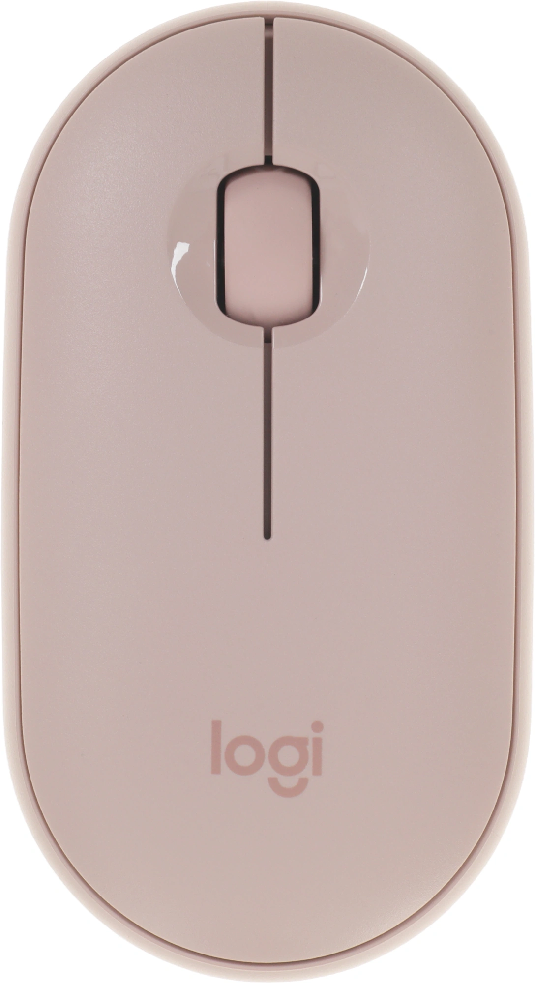 Мышь беспроводная Logitech Pebble M350 Pink розовая, оптическая, 1000dpi, 2.4GHz, USB-ресивер, бесшумная, под обе руки