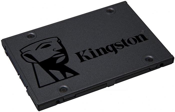 Твердотельный накопитель Kingston SSD 240GB SSDNow A400 SATA 3 2.5" 7mm R500/W350MB/s 3D NAND MTBF 1M 80TBW Retail 1 year