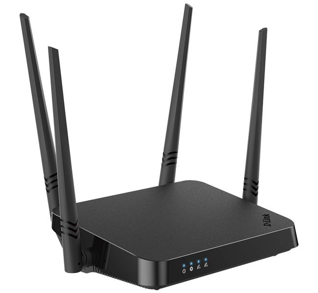 Маршрутизатор D-Link DIR-822/RU/E1A, Wireless AC1200 Dual-Band Router with 1 10/100Base-TX WAN port and 4 10/100Base-TX LAN ports.802.11b/g/n compatible, 802.11AC up to 866Mbps,1 10/100Base-TX WAN port, 4 10/100B