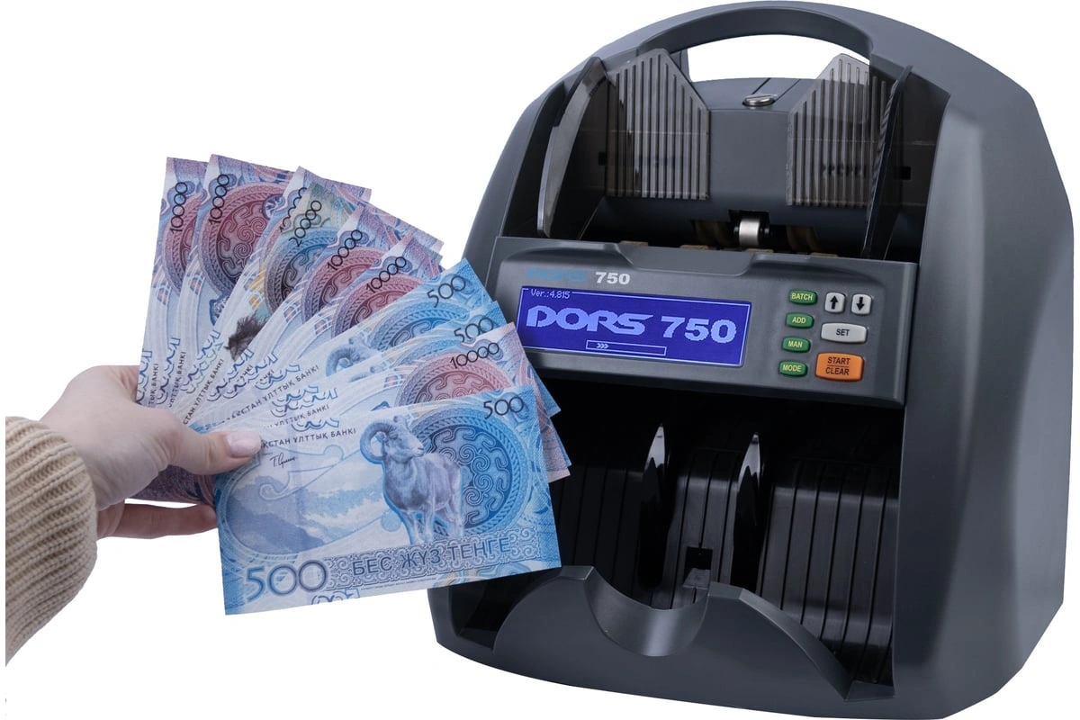 Счетчик банкнот Dors 750 S9/RUS3 мультивалютный SYS-052632