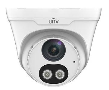 Камера Uniview Видеокамера IP купольная, 1/2.8" 2 Мп КМОП @ 30 к/с, ColorHunter, ИК-подсветка и подсветка видимого спектра до 30м., EasyStar 0.003 Лк @F1.6, объектив 2.8 мм, WDR, 2D/3D DNR, Ultra 265, H.265,
