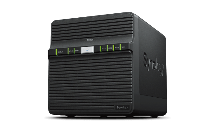 Система хранения данных Synology QC 1,7GhzCPU/2Gb/RAID0,1,10,5,6/upto 4HP HDD SATA(3.5', 2.5')/2xUSB3.2/2xGbE/iSCSI/2xIPcam(up to 30)/1xPS/1YW repl DS418 Система хранения данных Synology QC 1,7GhzCPU/2Gb/RAID0,1,10,5,6/upto 4HP HDD SATA(3.5', 2.5')/2xUSB3.2/2xGbE/iSCSI/2xIPcam(up to 30)/1xPS/1YW repl DS418