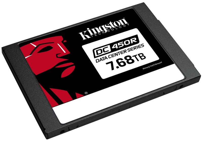Твердотельный накопитель Kingston Enterprise SSD 7,68TB DC450R 2.5" SATA 3 R560/W504MB/s 3D TLC MTBF 2М 99 000/19 000 IOPS 0,3DWPD  (Entry Level Enterprise/Server) 3 years