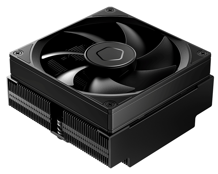 Кулер для процессора ID-COOLING IS-53-XT BLACK LGA1851/1700/1200/115X/AM5/AM4 низкопрофильный высота 53mm (24шт/кор, TDP 95W, PWM, 4 тепл.трубок + медная база, FAN 92mm, черный) BOX